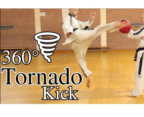 tornado kick martial arts